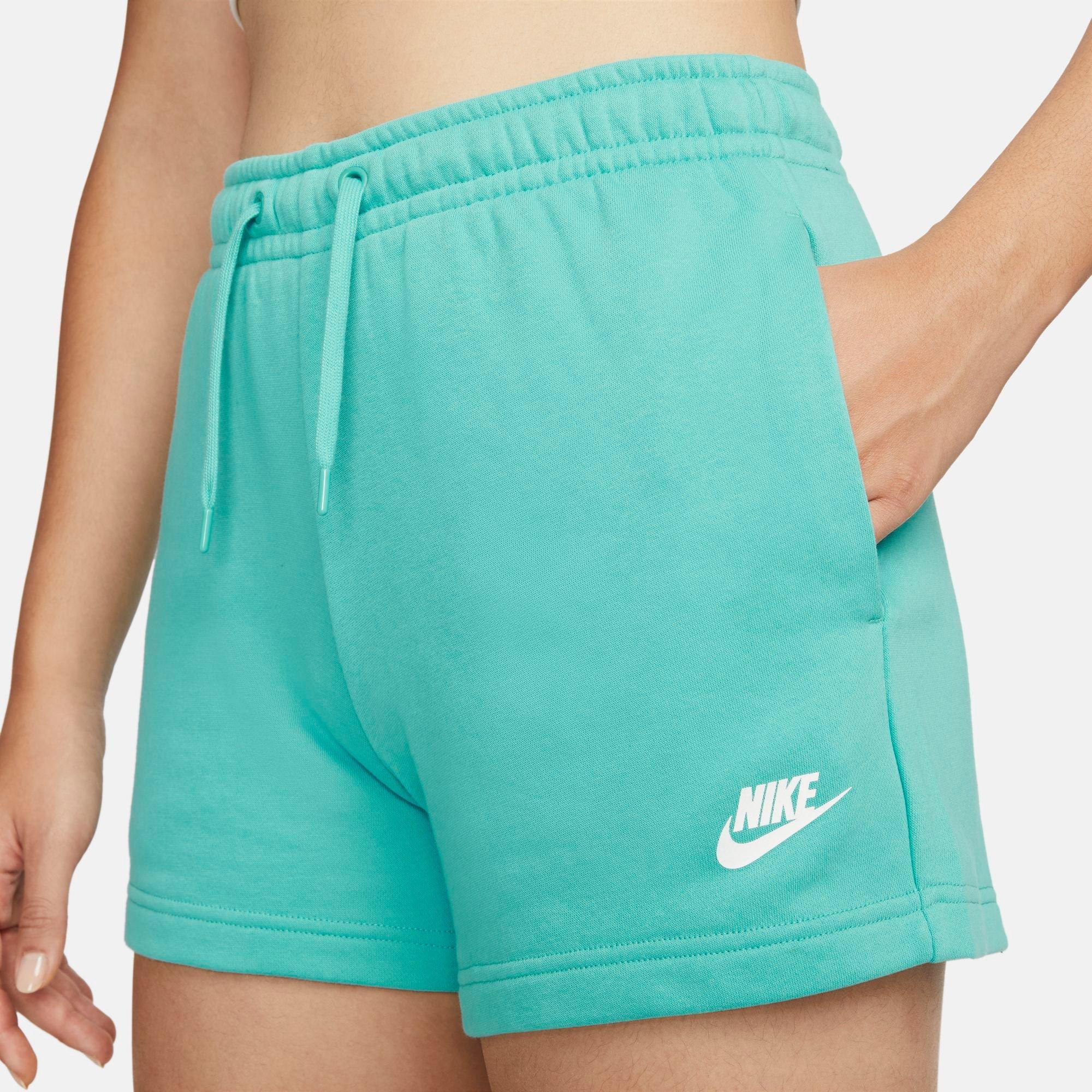 Nike hot sale teal shorts